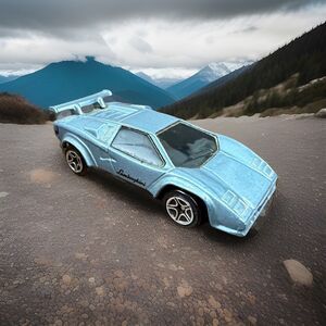 Matchbox Luxury Lamborghini Countach 1:64 Scale Diecast